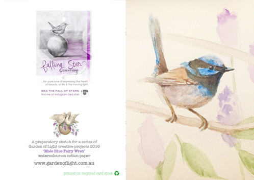 498x352 Gift Card - Wren Watercolor