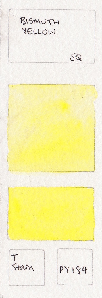 355x1029 Yellow Watercolour Swatches - Yellow Watercolor
