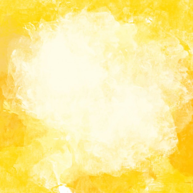 626x626 Yellow Watercolor Background Vector Free Download - Yellow Watercolor