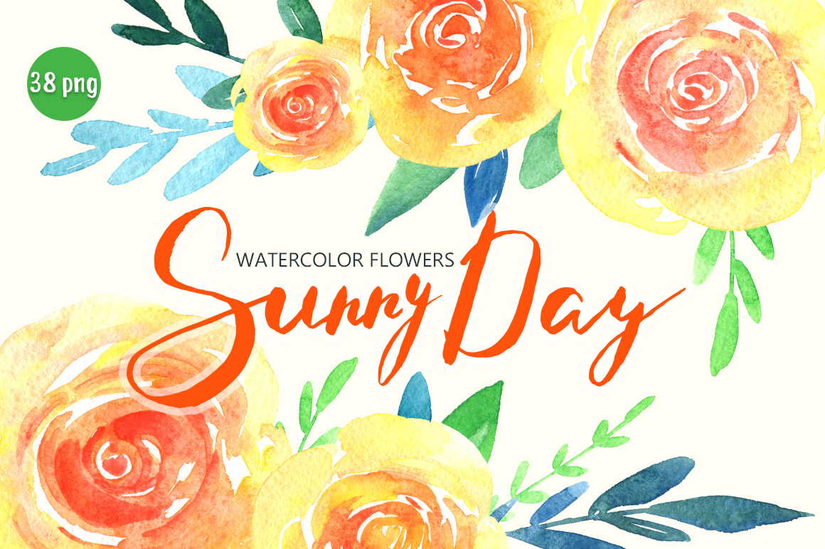 1160x772 Watercolor Yellow Amp Orange Flowers - Yellow Watercolor Flowers