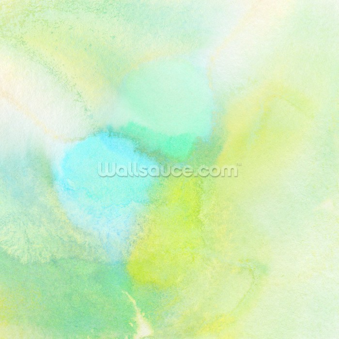 700x700 Yellow And Green Watercolor Wallpaper Wallsauce Australia - Yellow Watercolor Wallpaper