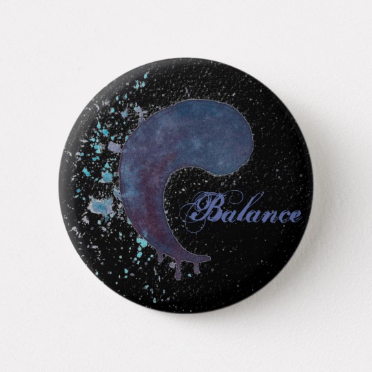 540x540 Watercolor Yin Yang - Yin Yang Watercolor