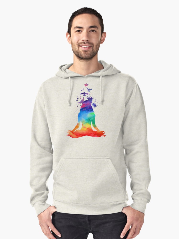 750x1000 Yoga Watercolor Classic T Shirt By Awesomeprints Redbubble - Yoga Watercolor