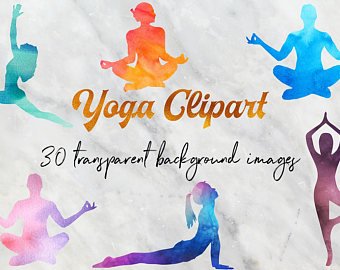340x270 Yoga Watercolor Etsy - Yoga Watercolor