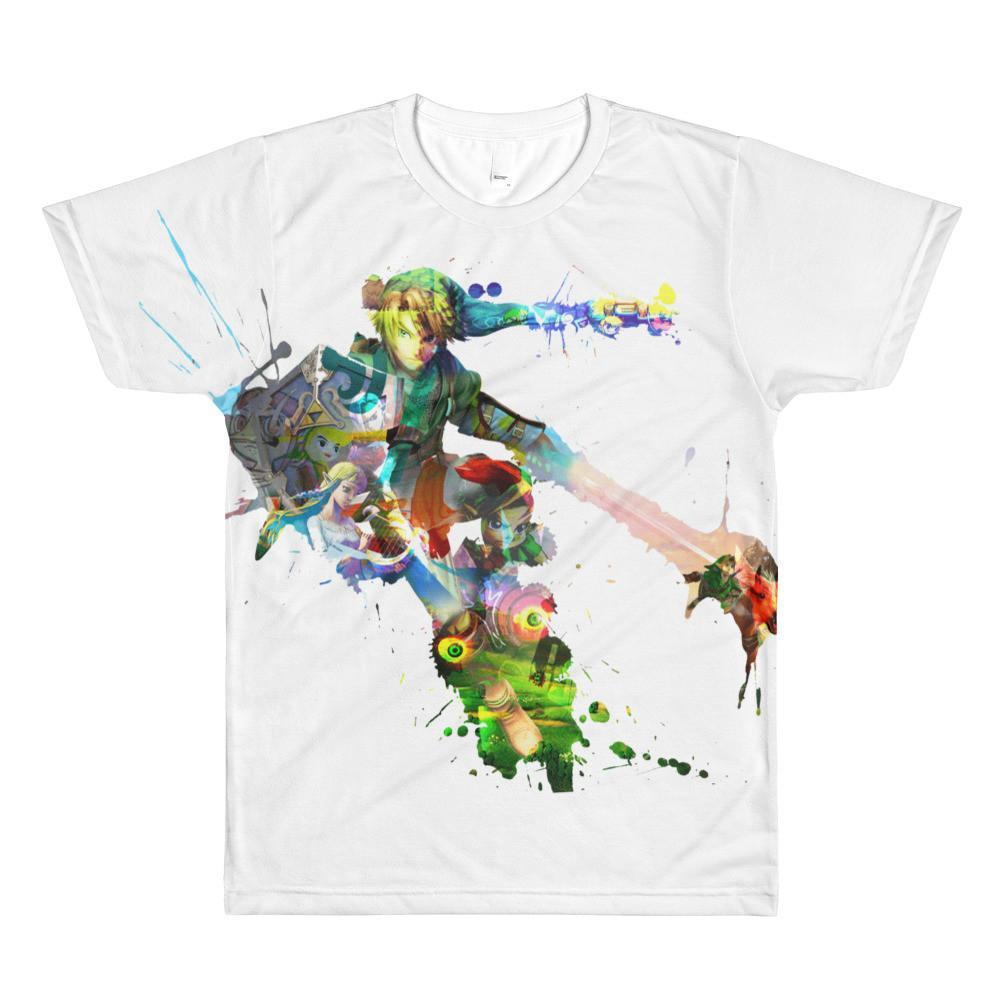 1000x1000 Left - Zelda Watercolor