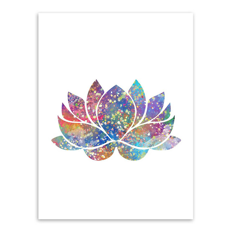 800x800 Wisdom In Lotus - Zen Watercolor