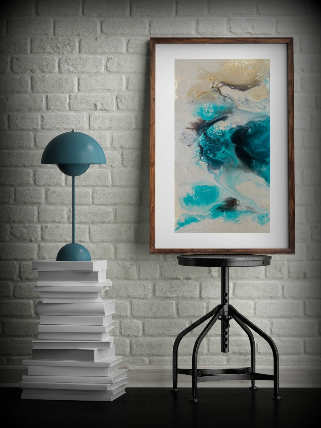 1125x1500 Zen Painting Watercolor Painting Office Art Print Abstract - Zen Watercolor