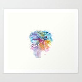 264x264 Zen Watercolor Art Prints Society6 - Zen Watercolor