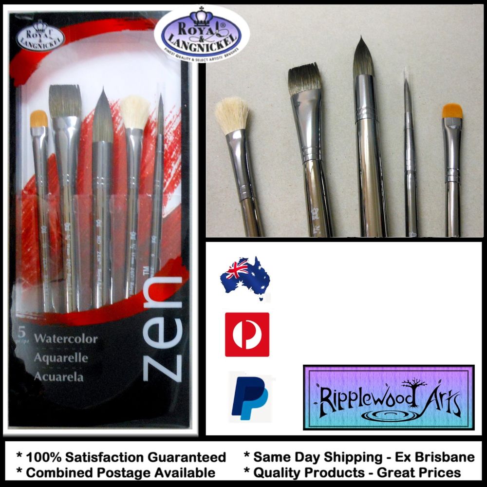 1000x1000 Royal Langnickel - Zen Watercolor Brushes