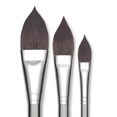 400x400 Royal Langnickel Zen Watercolor Pointed Oval Brushes - Zen Watercolor Brushes