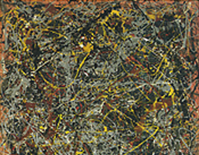 635x496 Most Expensive Painting No 5 Jackson Pollock 1 - 1 Million Dollar Painting