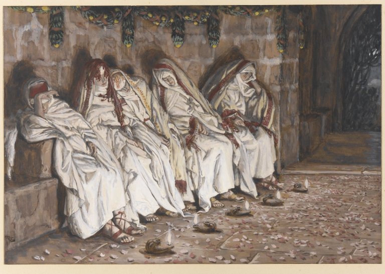 768x546 The Parable Of The Ten Virgins - 10 Virgins Painting