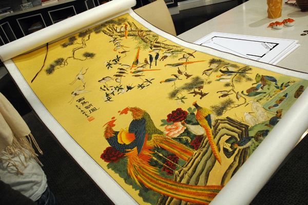 600x399 Feng Shui Your Entryway For Prosperity - 100 Birds Painting