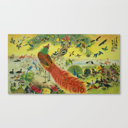 264x264 Simon Chan's Art's Store Society6 - 100 Birds Painting