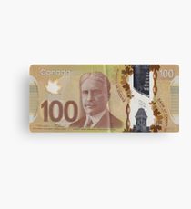 210x230 100 Dollar Bill Painting Amp Mixed Media Canvas Prints Redbubble - 100 Dollar Bill Painting