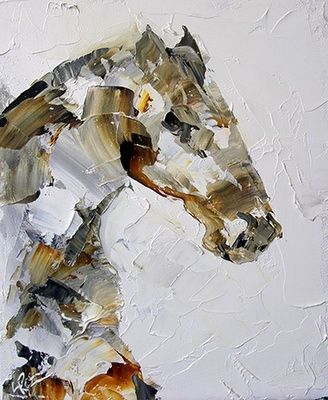 328x400 Summer Horse 47 By Texas Artist Laurie Pace, 100 Horse Paintings - 100 Horses Painting