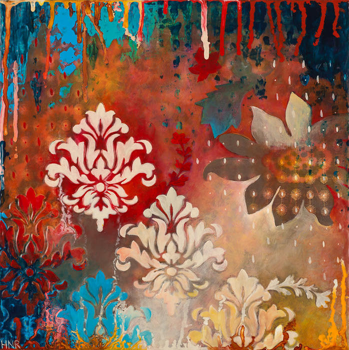 698x700 Stately, An Original Art Painting By Heather Robinson - 1000 Painting