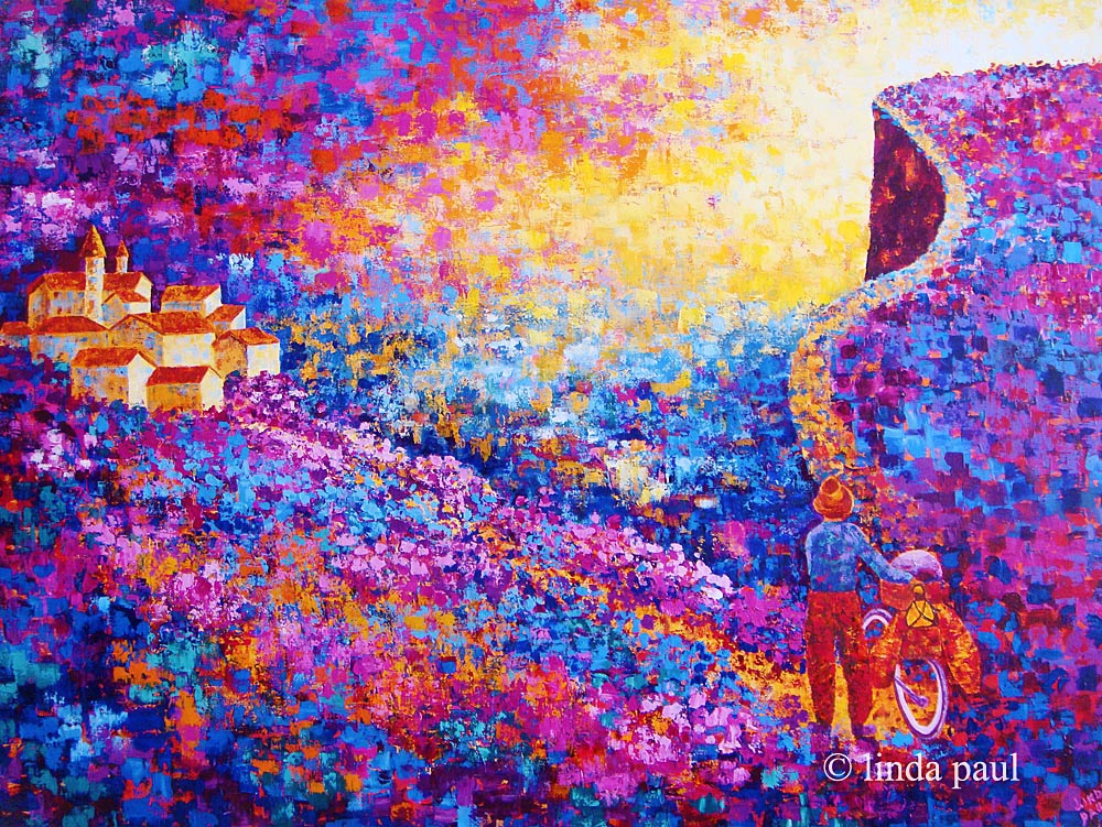 1000x751 The Road Less Traveled - 1000 Painting