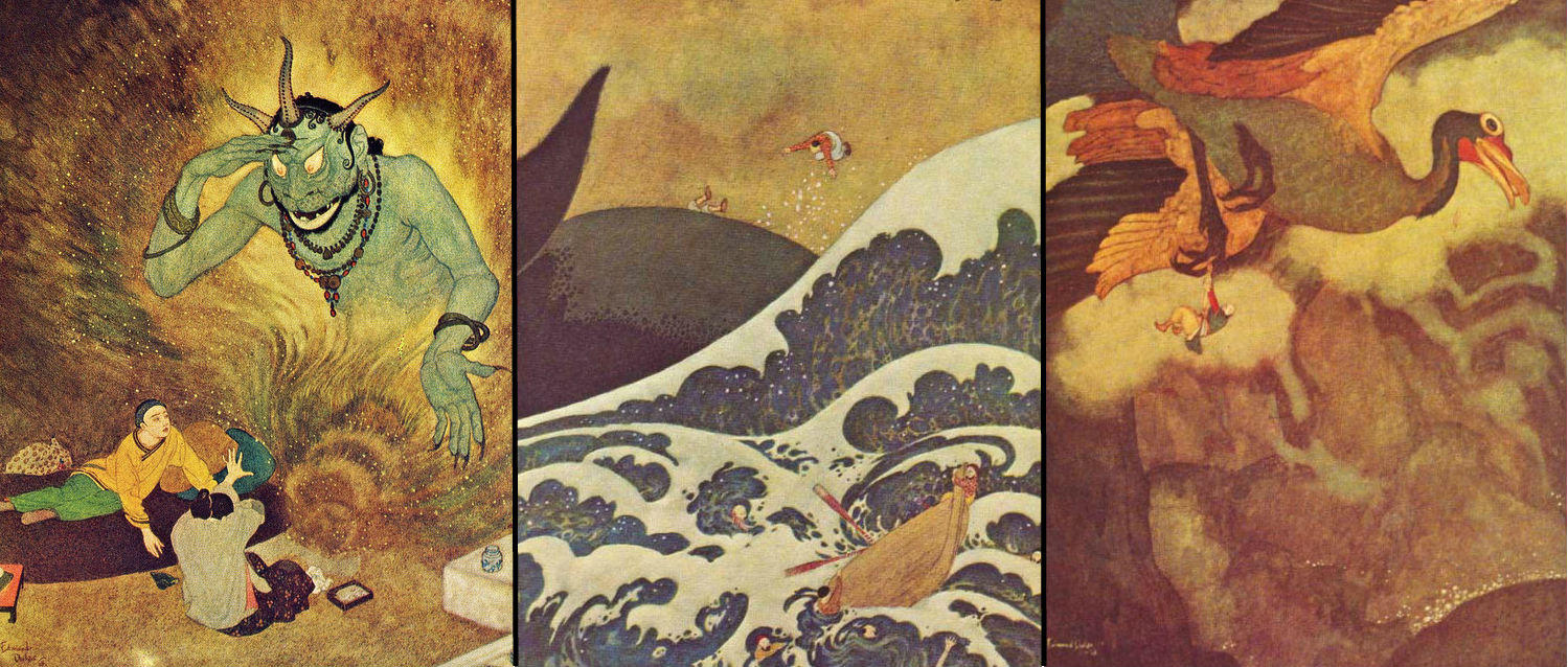 1499x638 The Arabian Nights Radiowest - 1001 Nights Painting