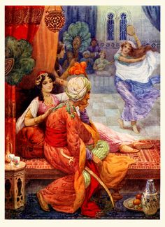 236x325 The Art Of Anton Pieck. 1001 Arabian Nights ~ Blog Of An Art - 1001 Nights Painting