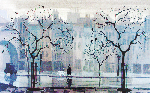 500x309 Concept Art For 101 Dalmatians Panic Character Design - 101 Dalmatians Painting