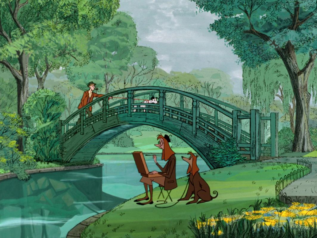 1064x798 Regents Park Disney Wiki Fandom Powered By Wikia - 101 Dalmatians Painting