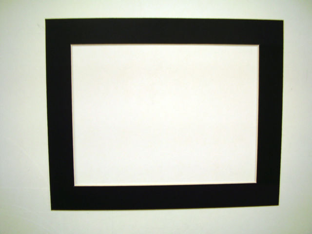 640x480 Picture Framing Mats 11x14 For 10x13 Photo Or Painting Black Ebay - 11x14 Painting