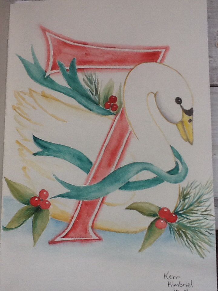 720x960 100 Best 12 Days Of Christmas Images On Christmas - 12 Days Of Christmas Painting