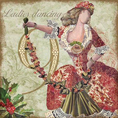 400x400 Ls Tdc 4 Callingbirds.jpg 12 Days Of Christmas - 12 Days Of Christmas Painting