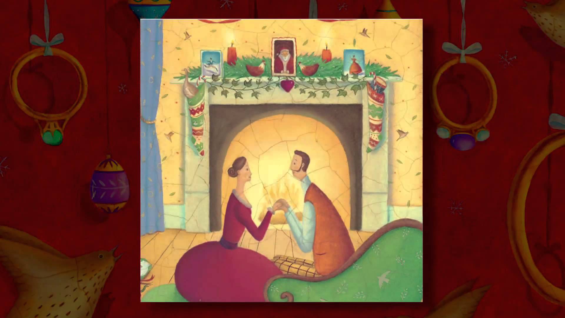 1920x1080 The 12 Days Of Christmas, Alison Jy - 12 Days Of Christmas Painting