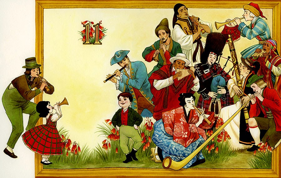 900x571 The Twelve Days Of Christmas Kinder Books - 12 Days Of Christmas Painting