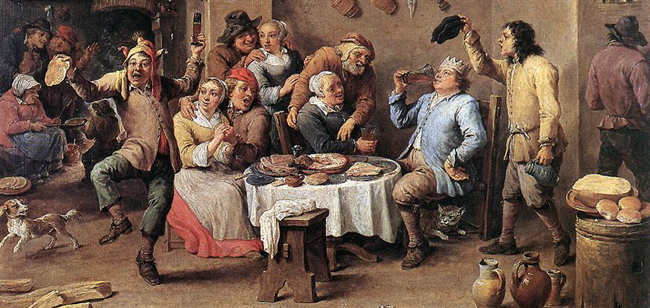 650x308 Twelfth Night Jolliness As 12 Days Of Christmas End - 12 Days Of Christmas Painting