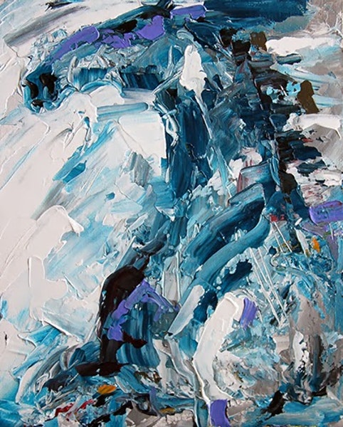 482x600 12 Days Of Christmas Giveaway Painting 2 By Texas Artist Laurie - 12 Days Of Christmas Painting