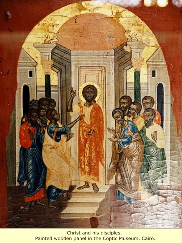 617x826 The First Christians - 12 Disciples Painting