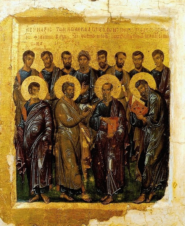 625x763 Apostles Became Bishops (Apostolic Succession) Dave Armstrong - 12 Disciples Painting