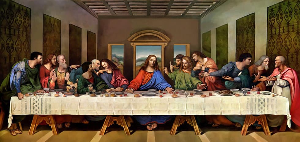 980x463 Brilliant Hidden Messages Da Vinci's Last Supper - 12 Disciples Painting