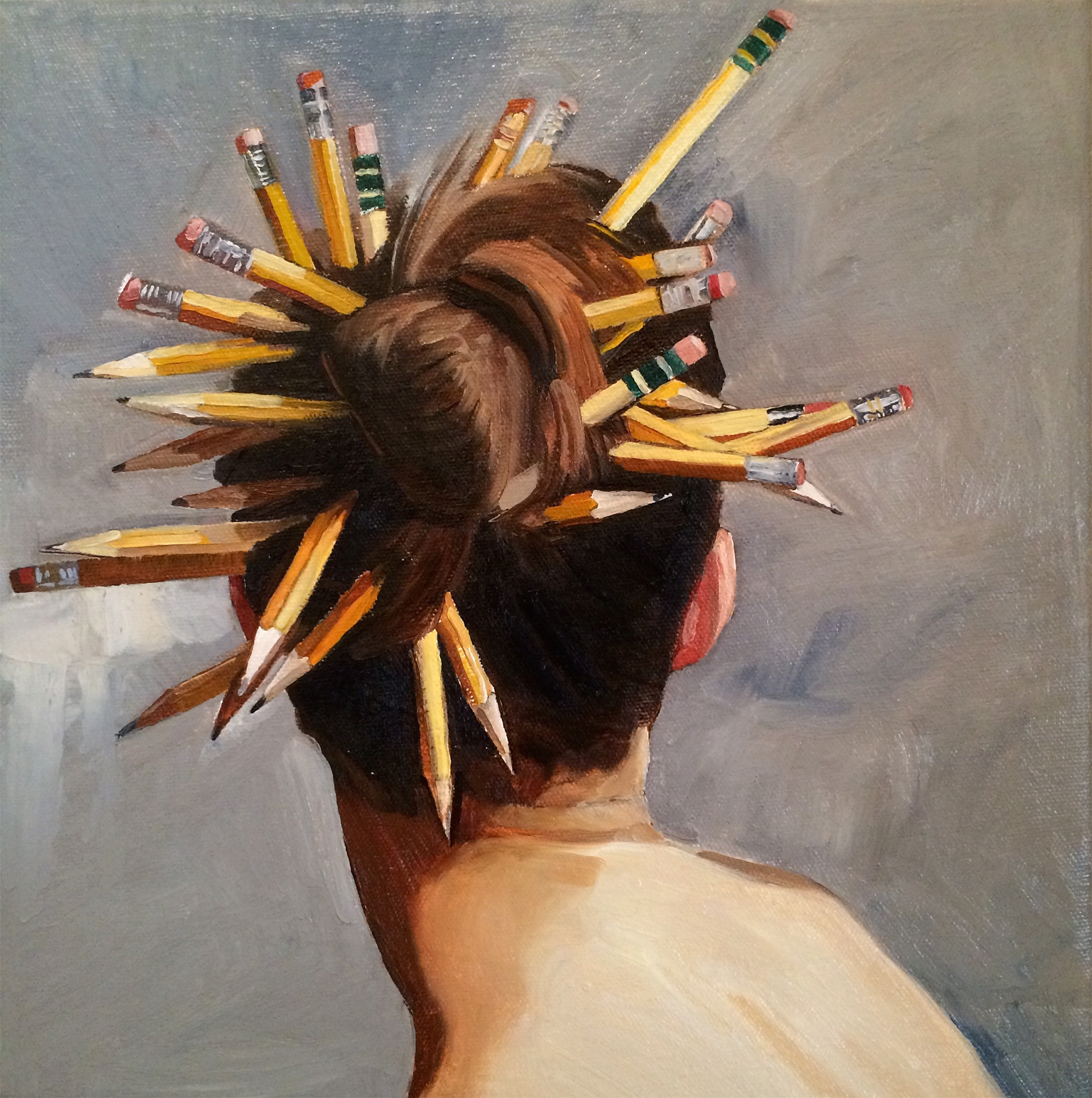 1989x2000 Metra Mitchell Gt Oil Painting Gt Beyond The Pleasure Principle - 12 Painting