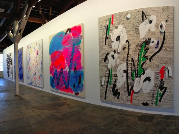 600x450 Painting In L.a. 12 Giant Paintings By Laura Owens - 12 Painting