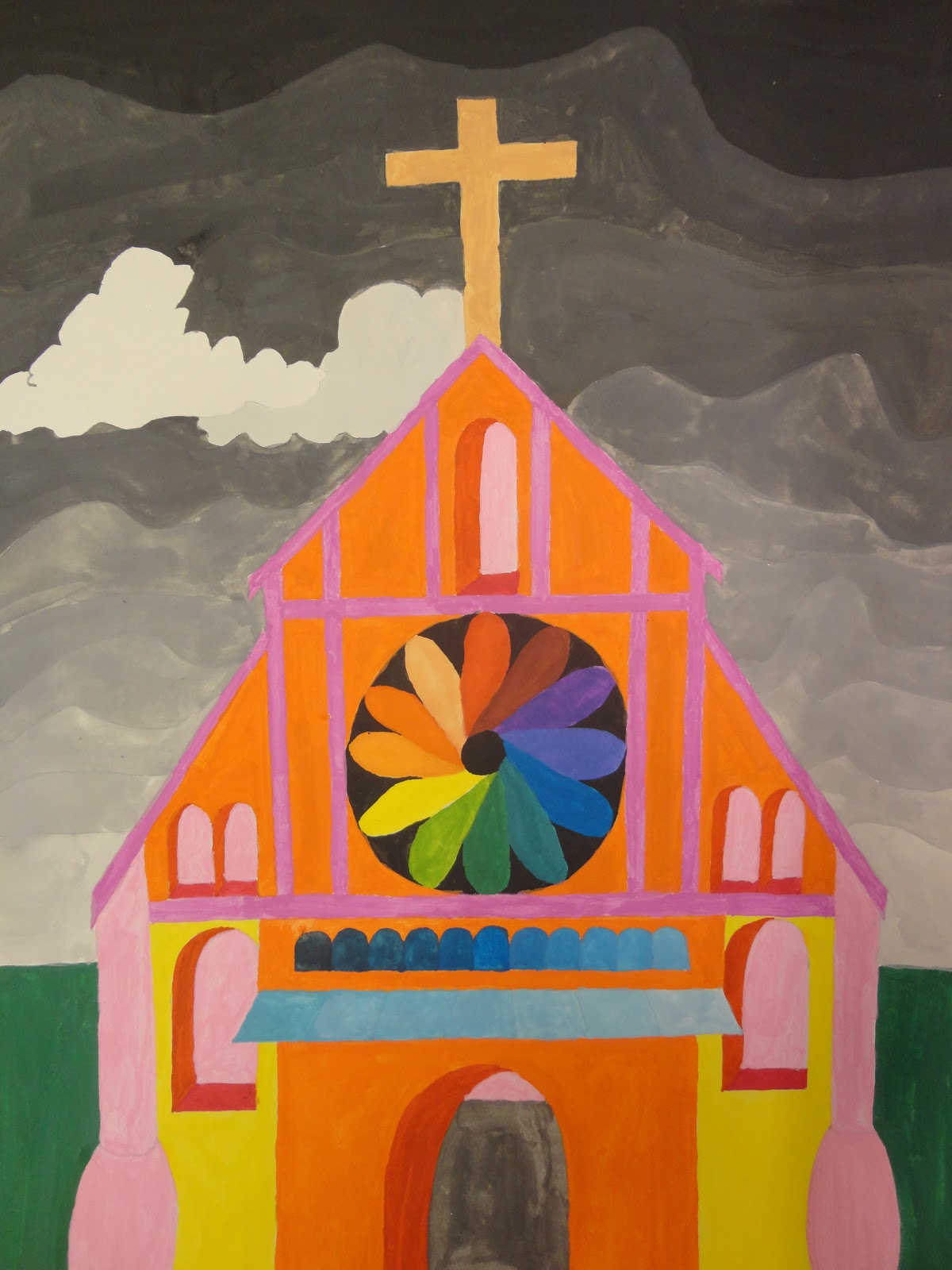 1200x1600 Art Mash Colour Theory Paintings - 12 Painting