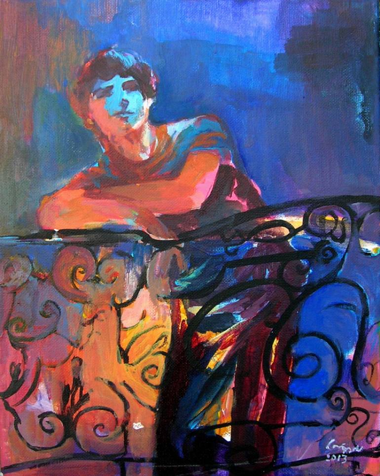 770x963 Saatchi Art Dreamer Painting By Sofi Senoglou - 123 Painting