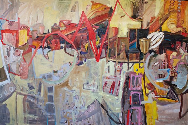 770x514 Saatchi Art Morning Mash Painting By Joanna Gambotto - 123 Painting