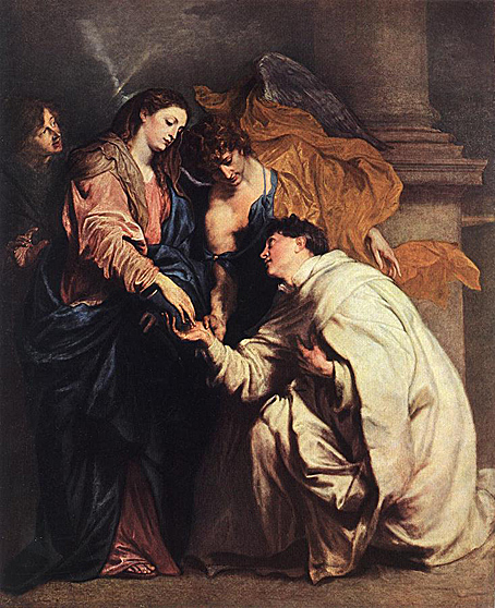 454x558 Anthony Van Dyck - 13th Century Painting