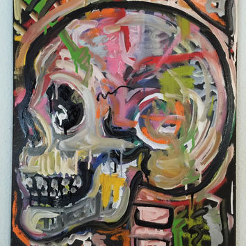 354x354 Colorful Pop Art Painting 16x20 Canvas From Mattpecson On Etsy - 16x20 Canvas Painting