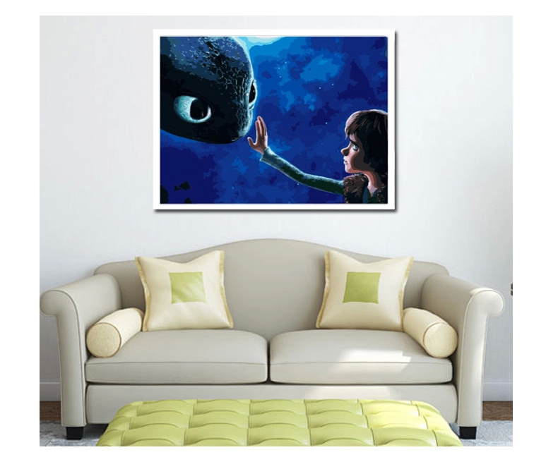 790x648 Acrylic Paint By Number Diy Kit 16x20 Painting On Canvas - 16x20 Painting