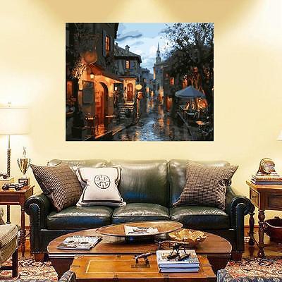 400x400 16x20'' Old Town Scenery Diy Acrylic Paint By Number Kit Oil - 16x20 Painting