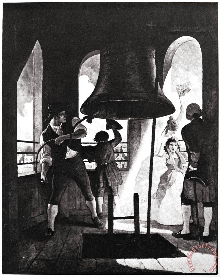 763x960 Others Liberty Bell, 1776 Painting - 1776 Painting