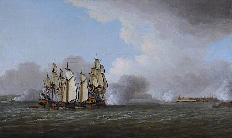 800x478 The Passage Of The Hudson River, 13 July 1776 Painting Dominic - 1776 Painting