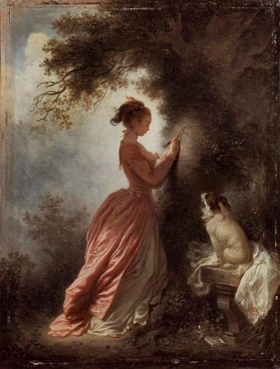 567x745 Fragonard'S - 1776 Painting