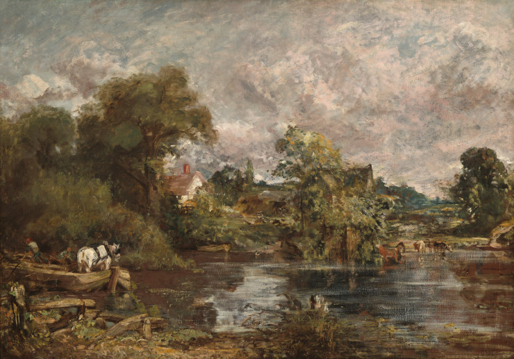 740x517 Constable And Turner British Landscapes Of The Early 1800s - 1800s Painting