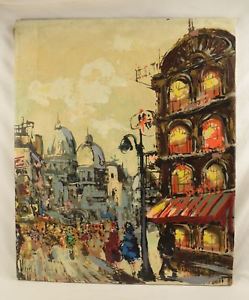 249x300 L Laval French Impressionist 1920's City Scene Painting Ebay - 1920s Painting